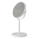 Дзеркало для ванної кімнати Aquanova Beau White (3-кратне збільшення), 1 шт., 20x32см, Beau