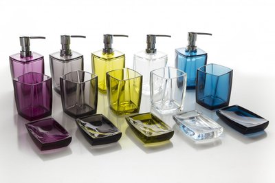 Набор аксессуаров для ванной Sorema Transparent