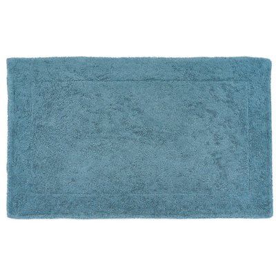Купить Коврик для ванной из египетского хлопка Giza Abyss & Habidecor Double 306 Bluestone