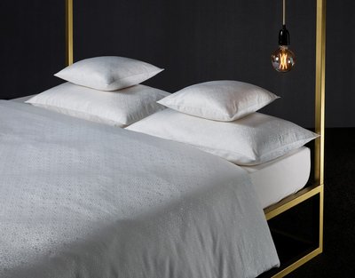 Buy Bed linen Curt Bauer CB 1882 LATTICE WHITE (1813-0000)