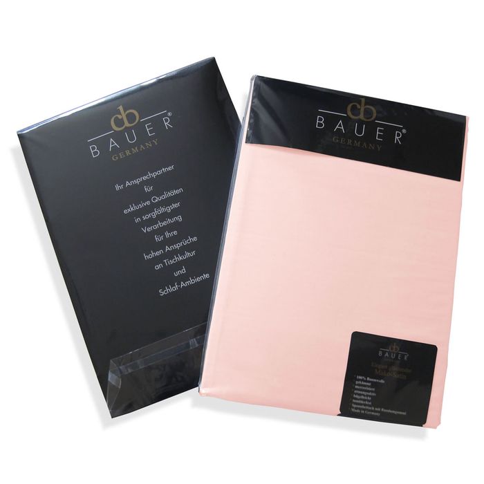 Купити Постільна білизна сатин Curt Bauer Uni Mako-Satin 0000-3543 rosé