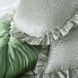 Декоративная шелковая наволочка Gingerlily Coral Fern Silk Eiderdown - Green 3