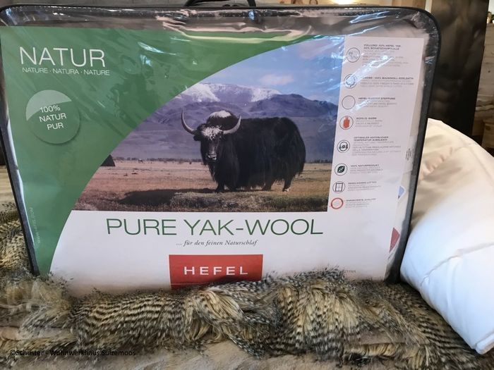 Купить Одеяло шерсть як+овечья Hefel Pure Yak-Wool (GD) Всесезонное