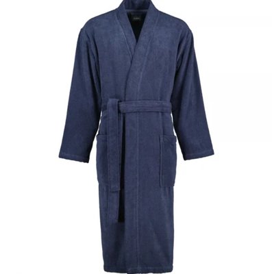 Купить Халат мужской Cawo Kimono Uni 828 blau - 17