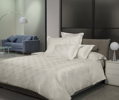 Buy Bed linen Signoria jacquard Firenze Ulisse White