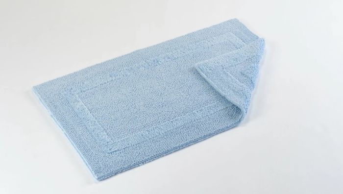 Купить Коврик для ванной из египетского хлопка Giza Abyss & Habidecor Reversible 330 Powder Blue