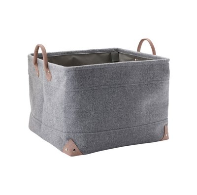 Корзина для хранения Aquanova Lubin 28л. Medium  (95 Silver grey), 1 шт., 35x27x30см, Lubin