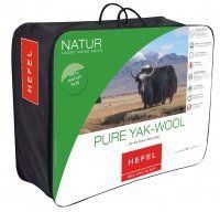 Купить Одеяло шерсть як+овечья Hefel Pure Yak-Wool (GD) Всесезонное