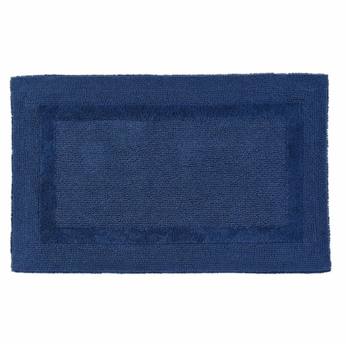 Купить Коврик для ванной из египетского хлопка Giza Abyss & Habidecor Reversible 332 Cadette Blue