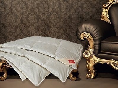 Купить Одеяло пуховое в шелковом чехле Hefel Gold 100 (SD) Летнее