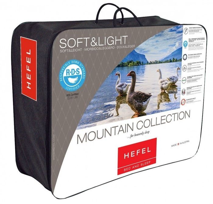 Купить Одеяло пуховое Hefel Mont Blanc 90/10 (SD) Летнее