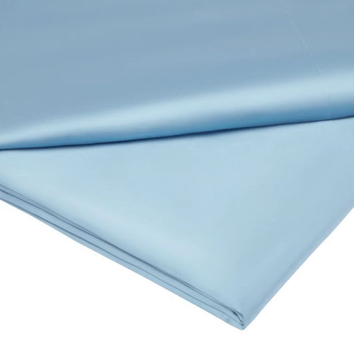 Шелковая простыня Gingerliy Blue, 140х200см на резинке