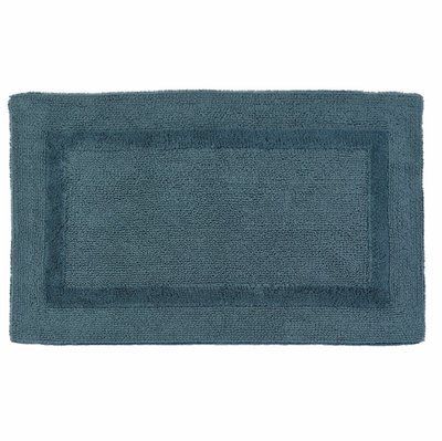 Купить Коврик для ванной из египетского хлопка Giza Abyss & Habidecor Reversible 306 Bluestone