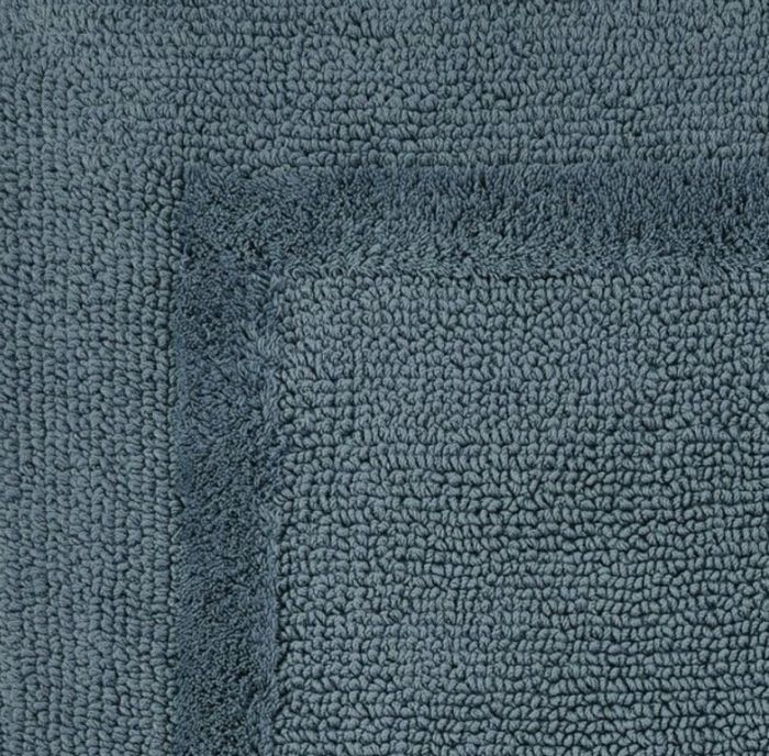 Купить Коврик для ванной из египетского хлопка Giza Abyss & Habidecor Reversible 306 Bluestone