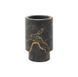 Стакан для зубних щіток Aquanova Porto Black, 1 шт., 7x10,5см, Porto