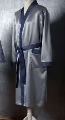 Buy Elite silk robe for men Seidenweber LAUREL