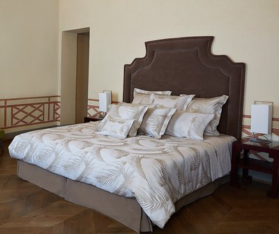 Buy Bed linen Signoria jacquard Firenze Arona Beige