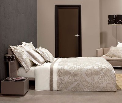 Buy Bed linen Signoria jacquard Firenze Belvedere Beige