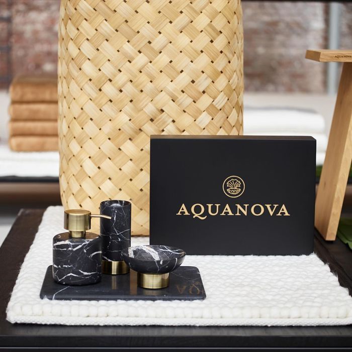 Лоток для ванной комнаты Aquanova Nero Black, 1 шт., 30x23x1см, Nero
