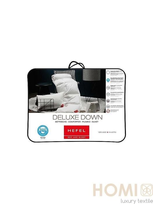 Купить Одеяло пуховое Hefel De Luxe Down Tencel 100 (GD) Всесезонное