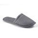 Капці вафельні Lappartement Mia Dark Grey, Темно-сірий, 36/37