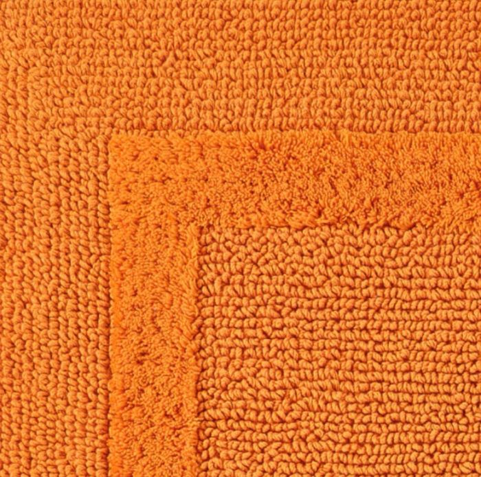 Купить Коврик для ванной из египетского хлопка Giza Abyss & Habidecor Reversible 614 Tangerine